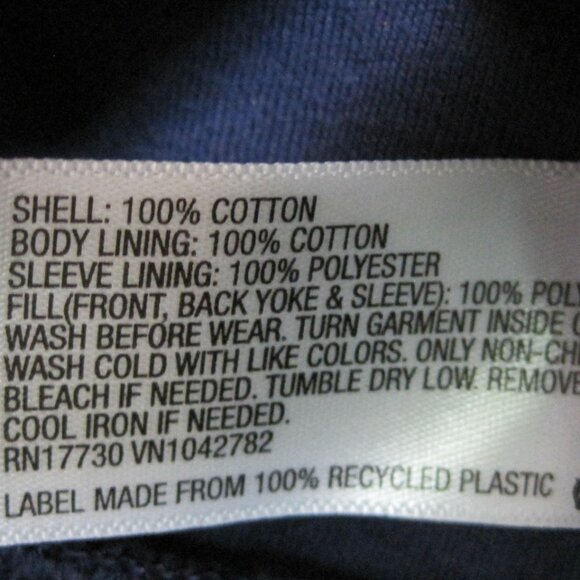 Cherokee quilted bomber jacket sz L girls - Picture 8 of 10